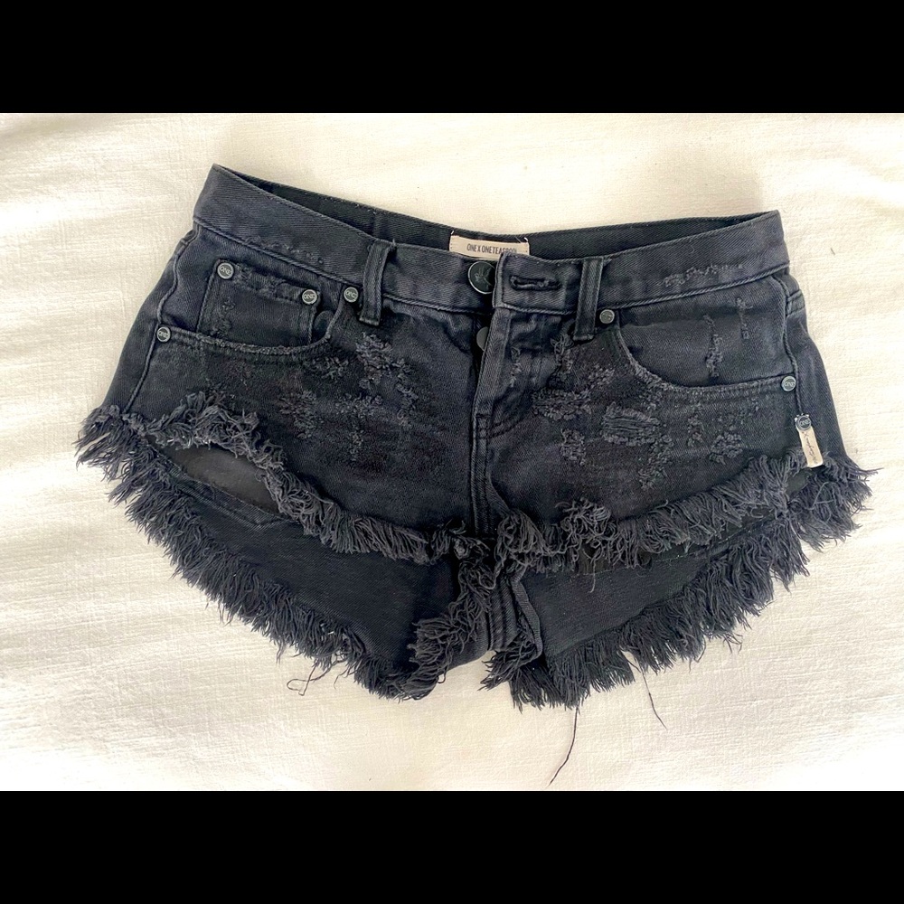 One teaspoon bonitas denim shorts